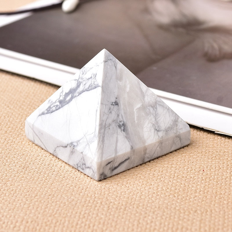 Natural Crystal Pyramid Quartz